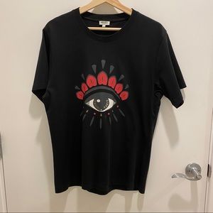 kenzo logo t shirt men’s
